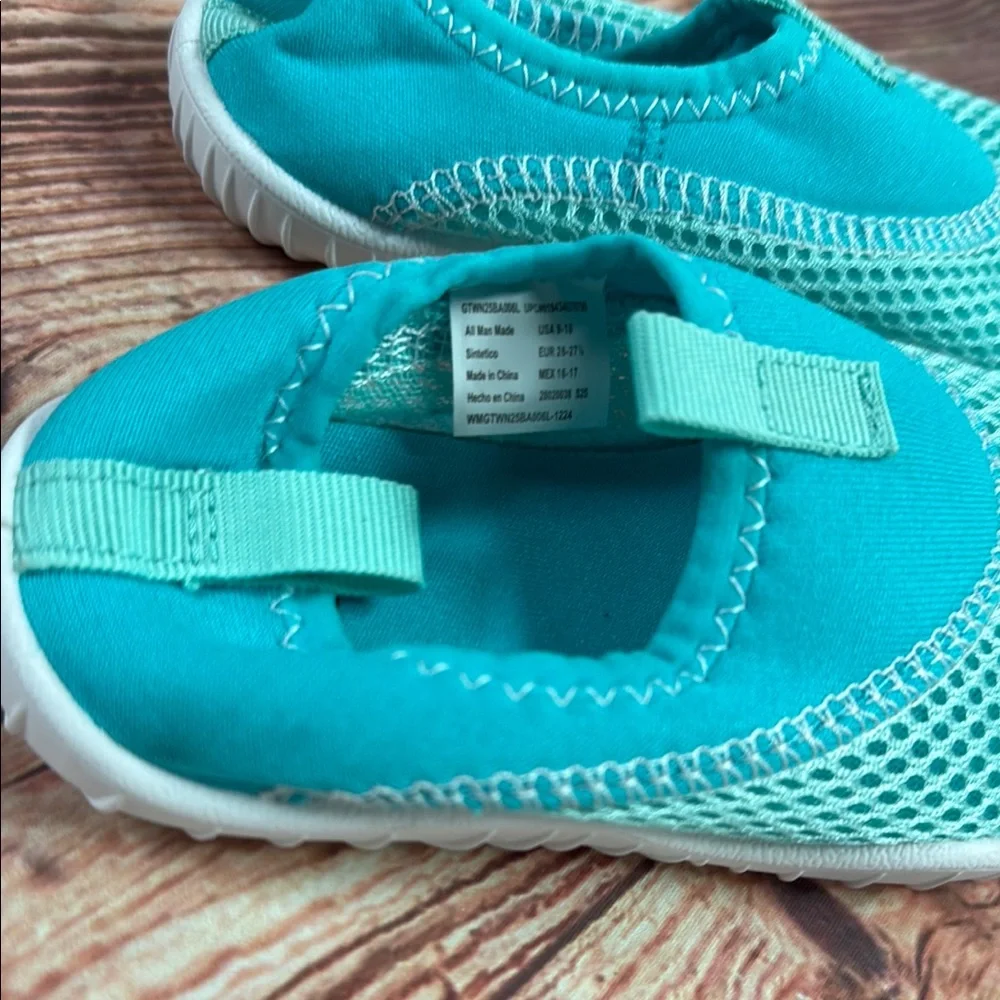 Wonder Nation Blue Mesh Water Shoes Slip-On